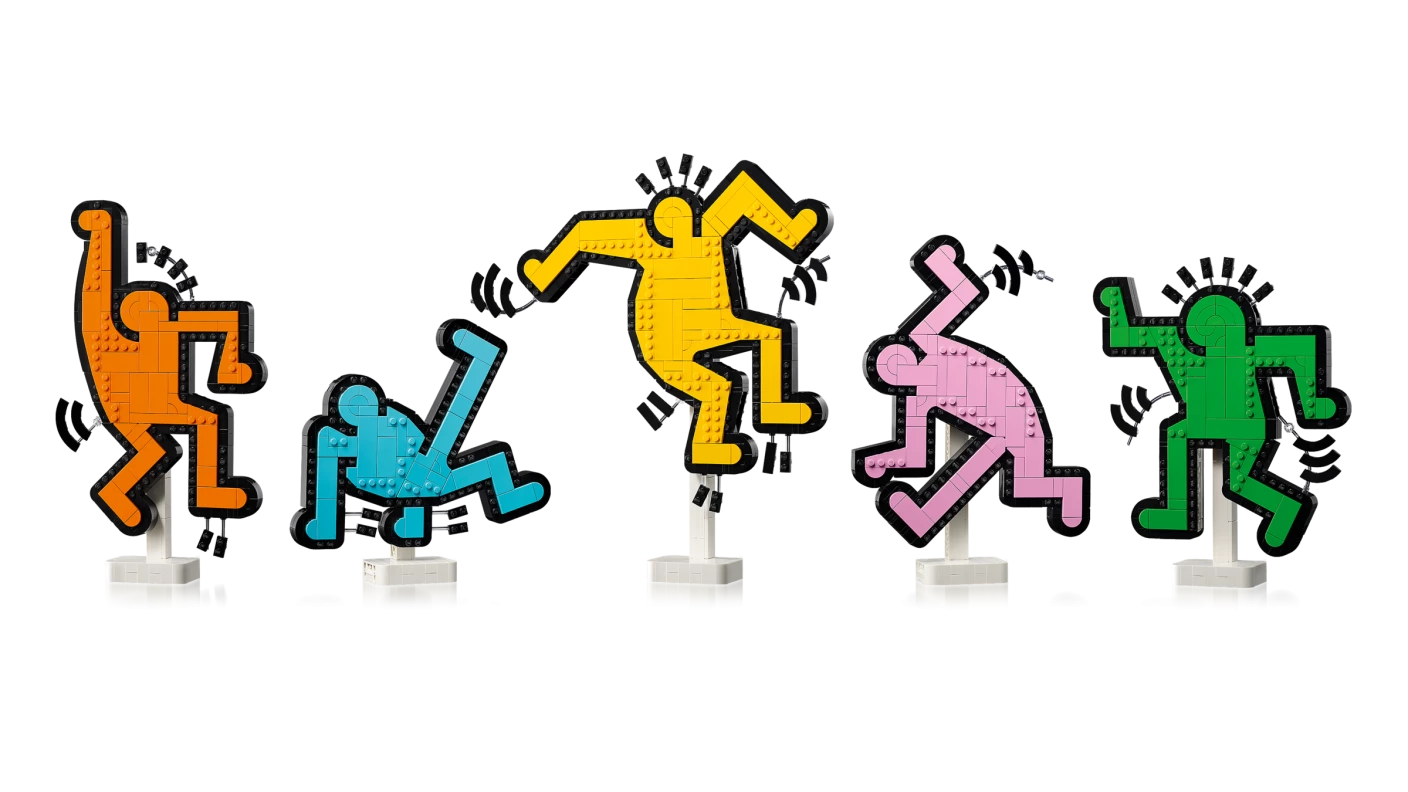 Keith Haring - Dansende figuren