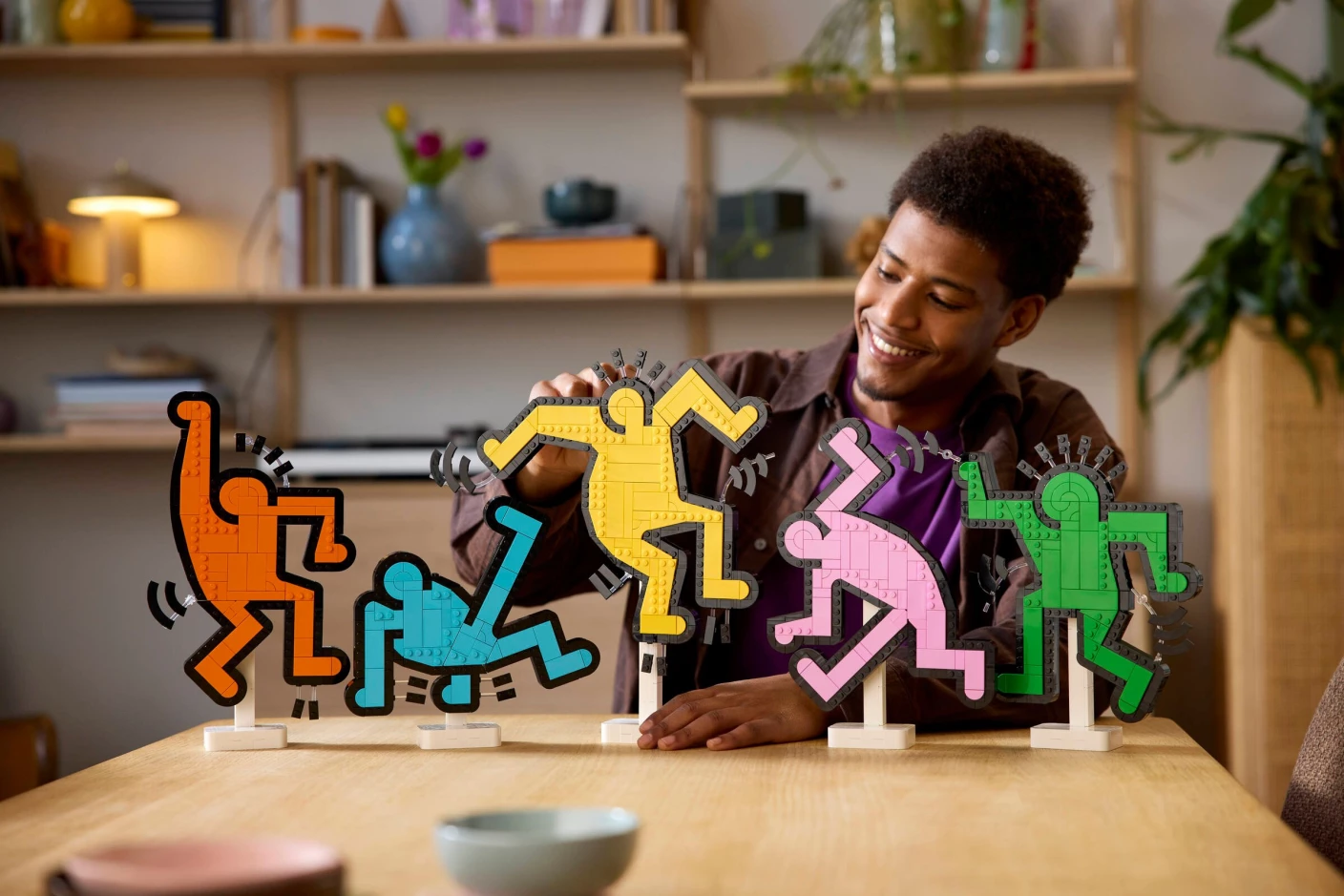 Keith Haring - Dansende figuren