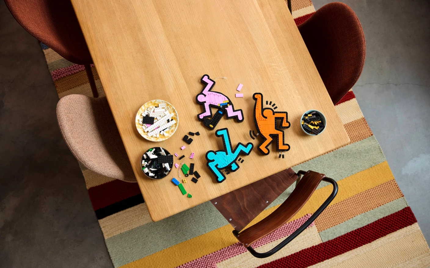 Keith Haring - Dansende figuren