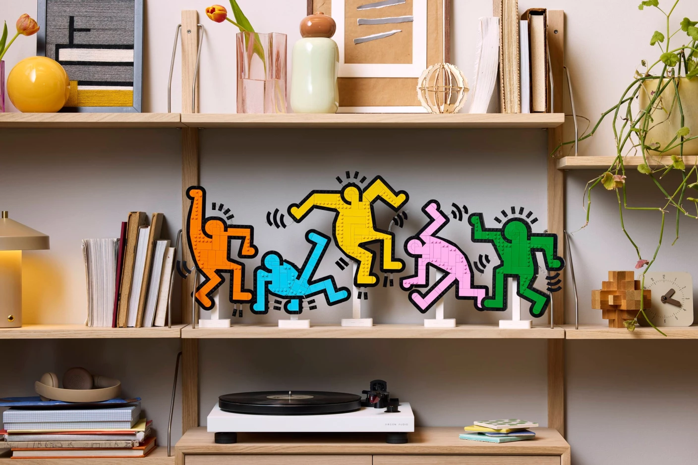Keith Haring - Dansende figuren