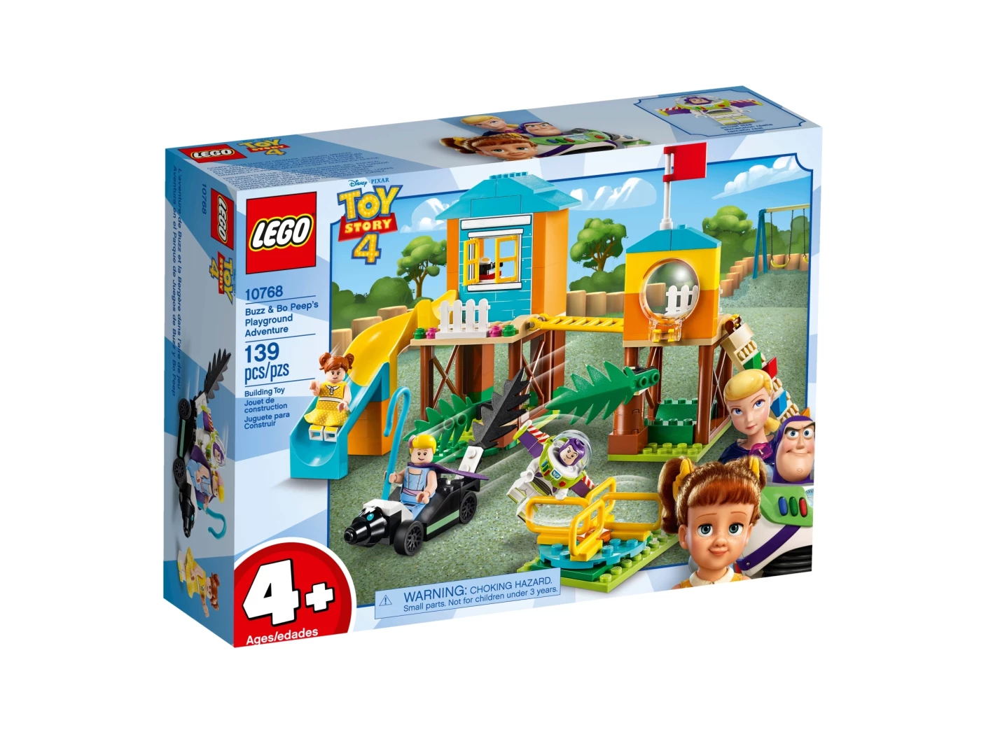 Speeltuinavontuur van Buzz en Bo Peep
