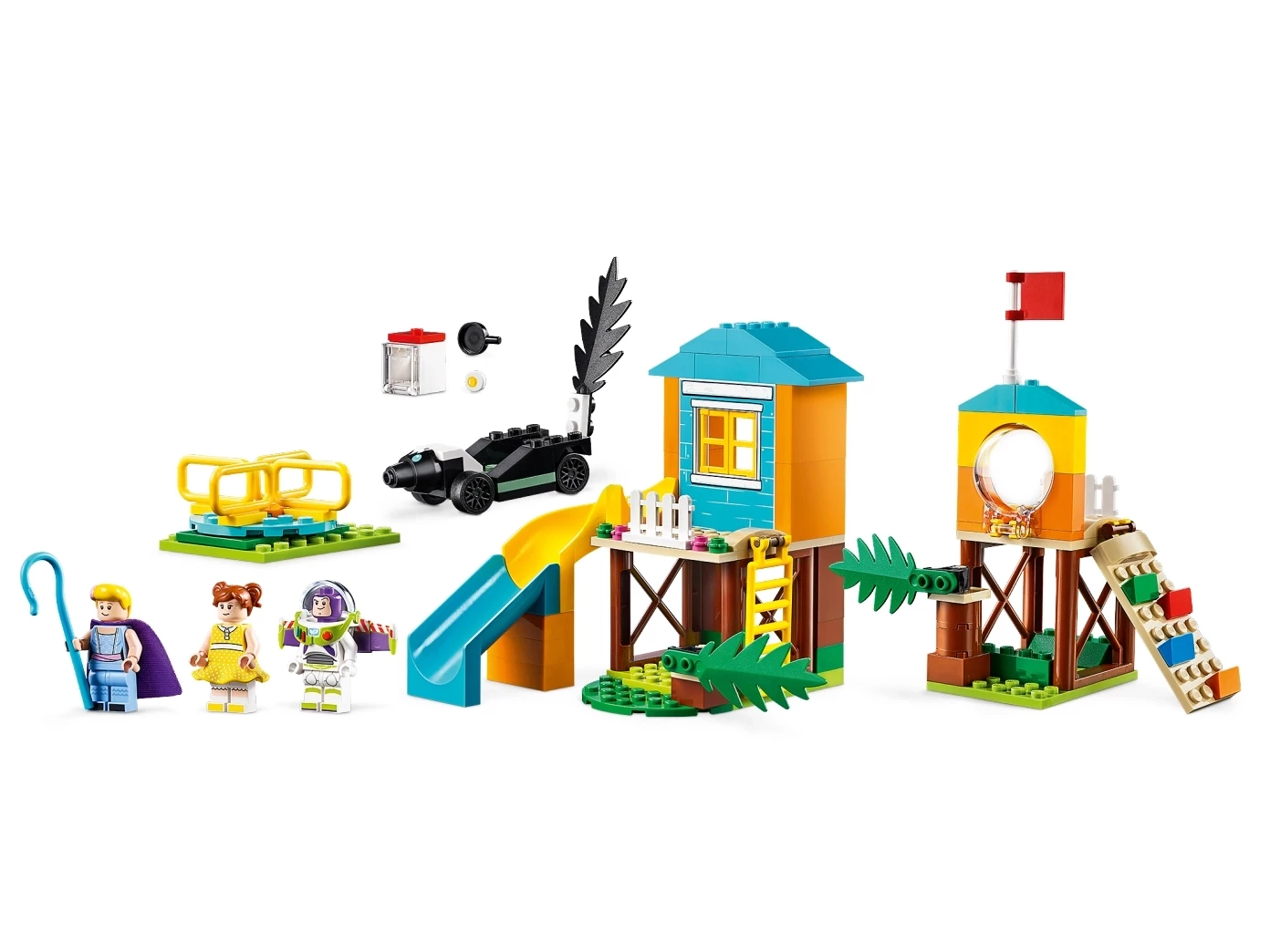 Speeltuinavontuur van Buzz en Bo Peep