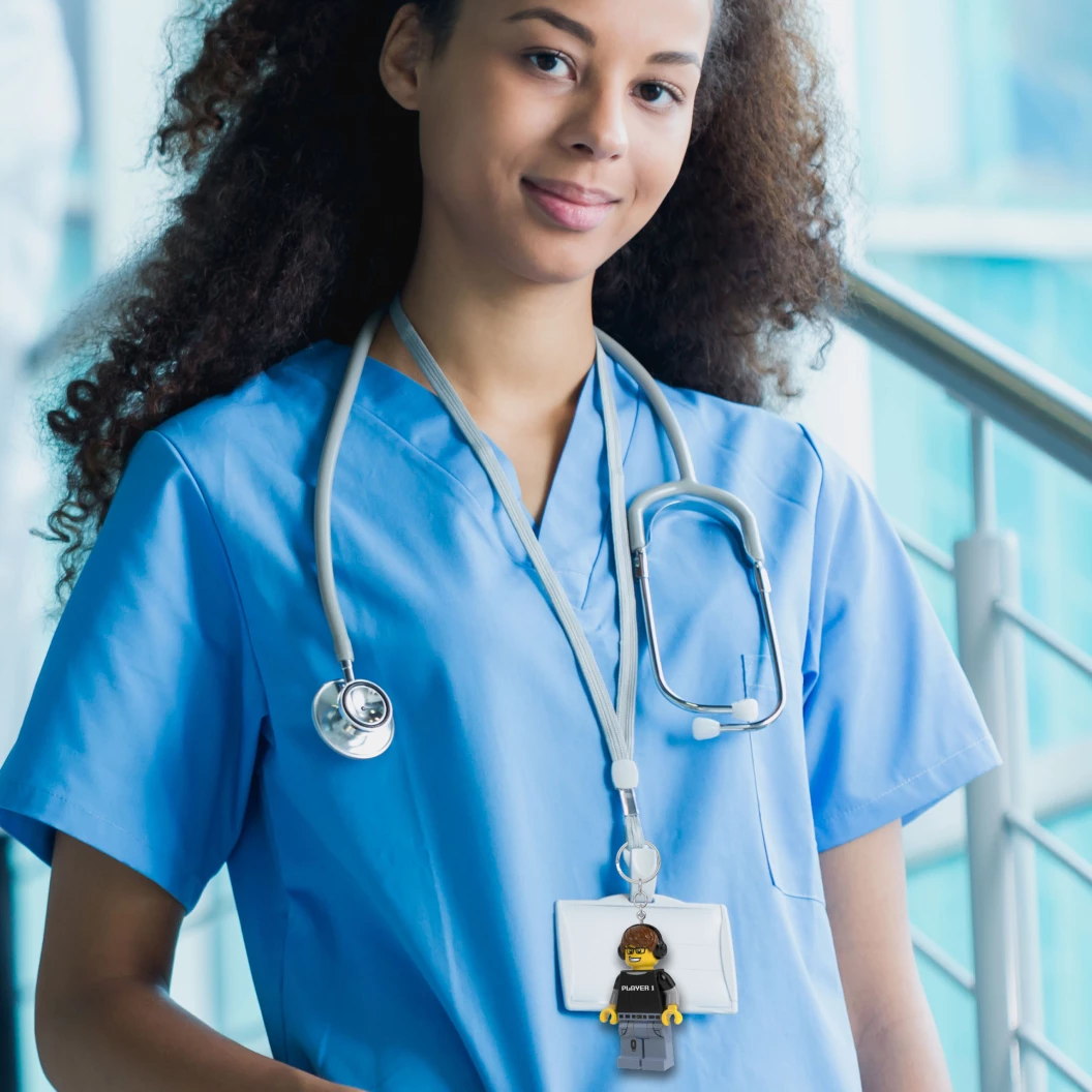 Videogamer sleutellampje