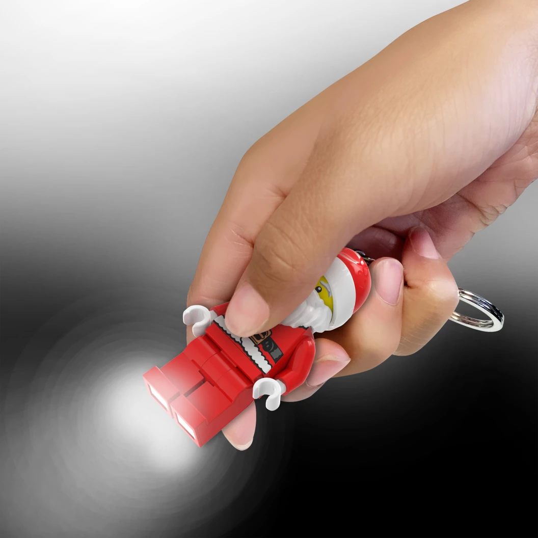 Kerstman sleutellampje