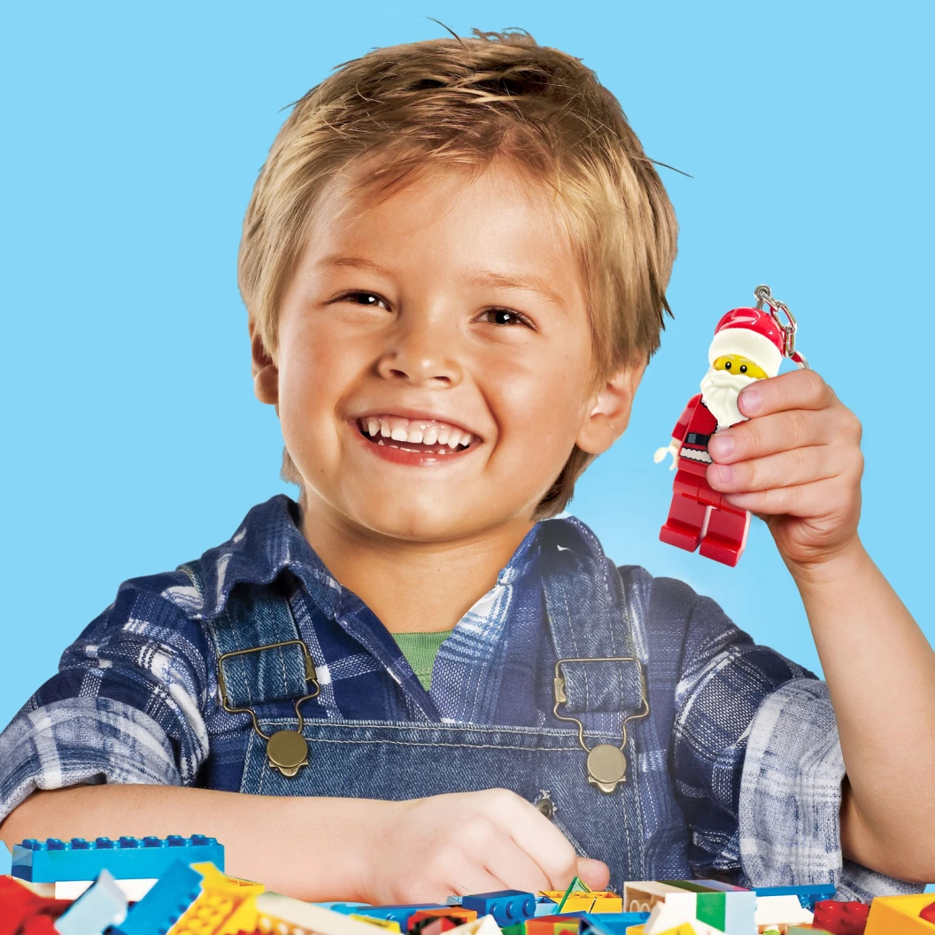 Kerstman sleutellampje