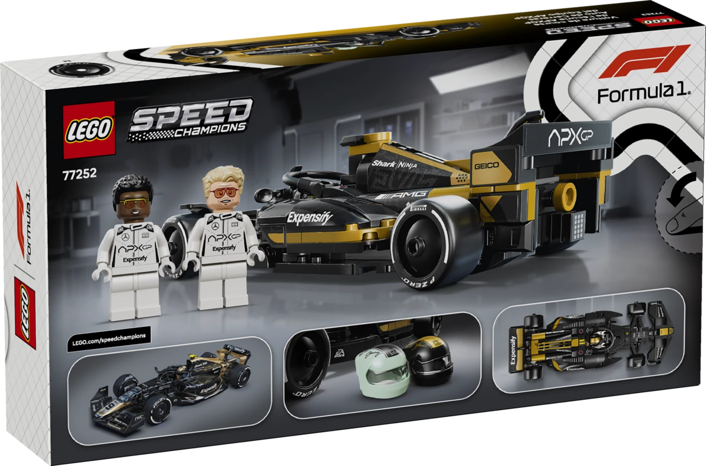 APXGP team racewagen uit F1 The Movie