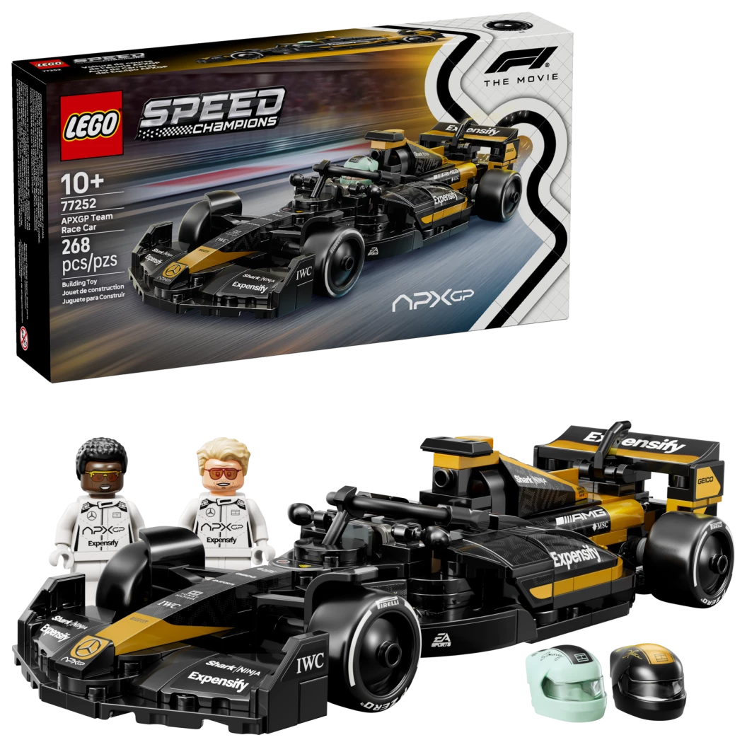 APXGP team racewagen uit F1 The Movie