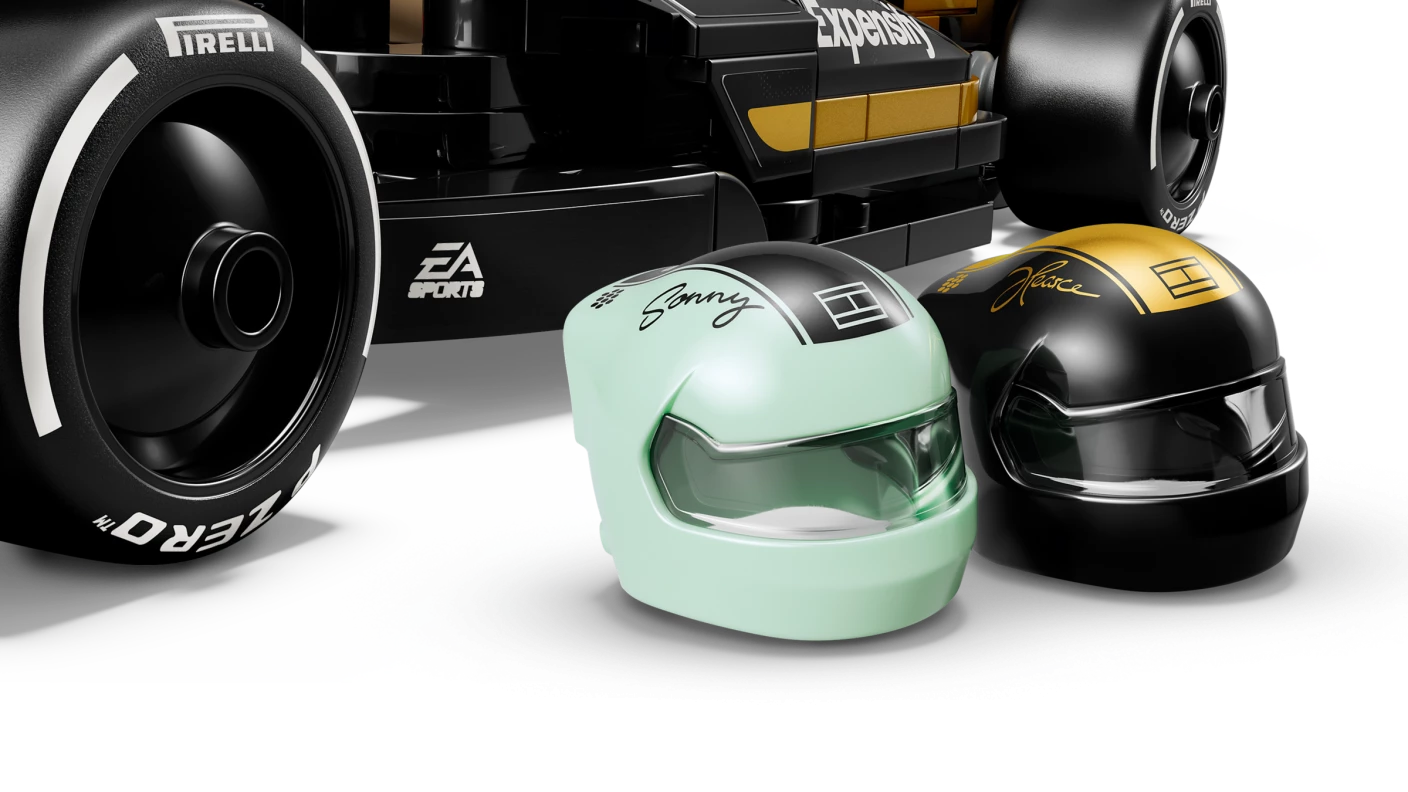 APXGP team racewagen uit F1 The Movie