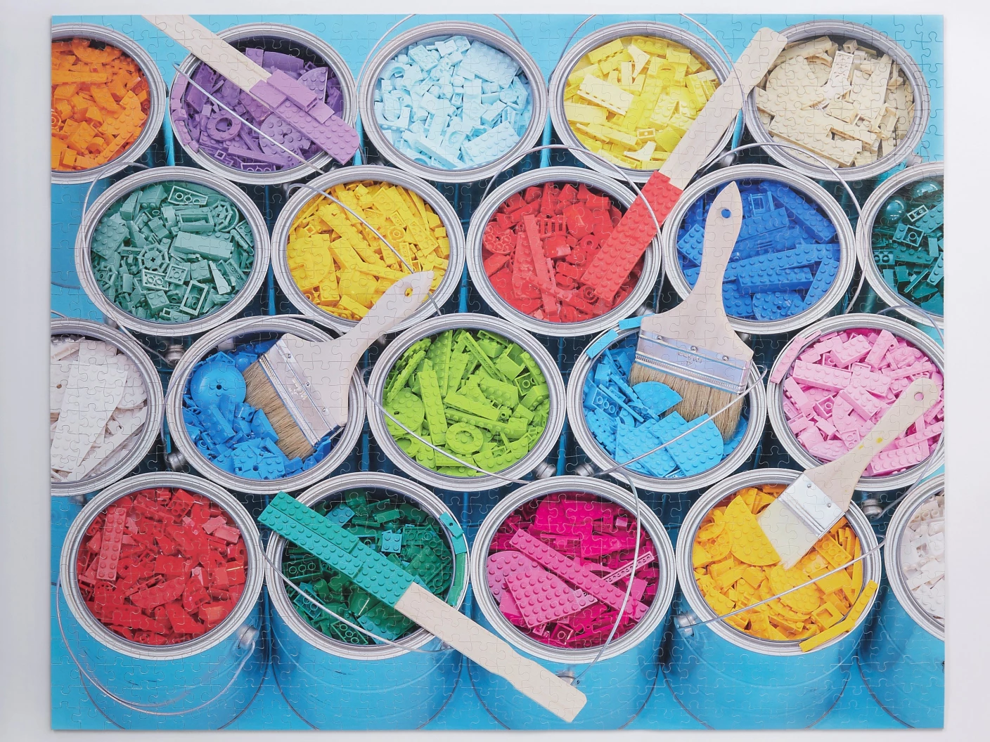 Verfverzamelingspuzzel 1000 stukjes