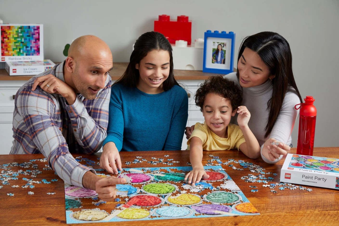 Verfverzamelingspuzzel 1000 stukjes