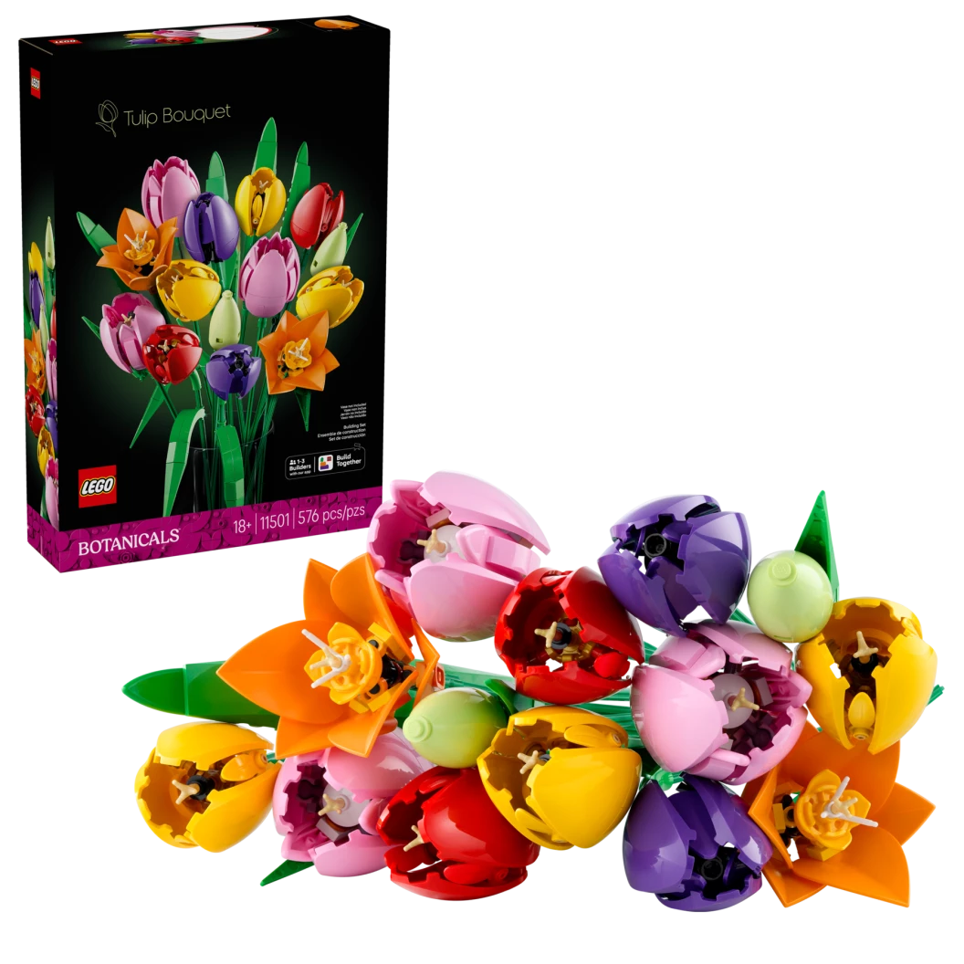 Boeket met tulpen