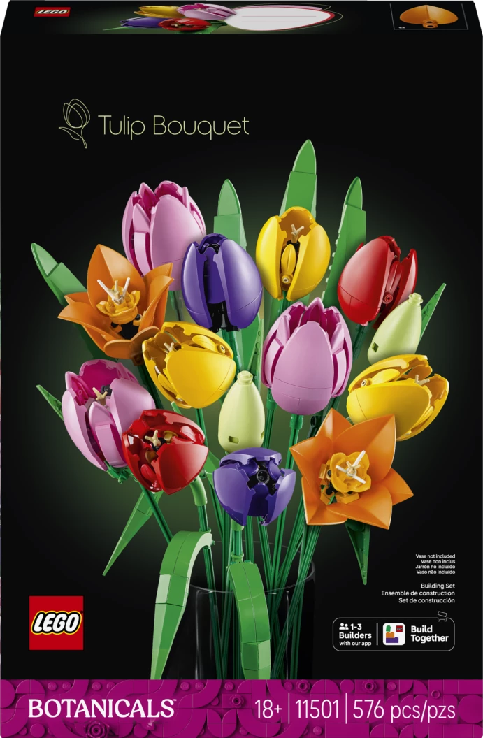 Boeket met tulpen