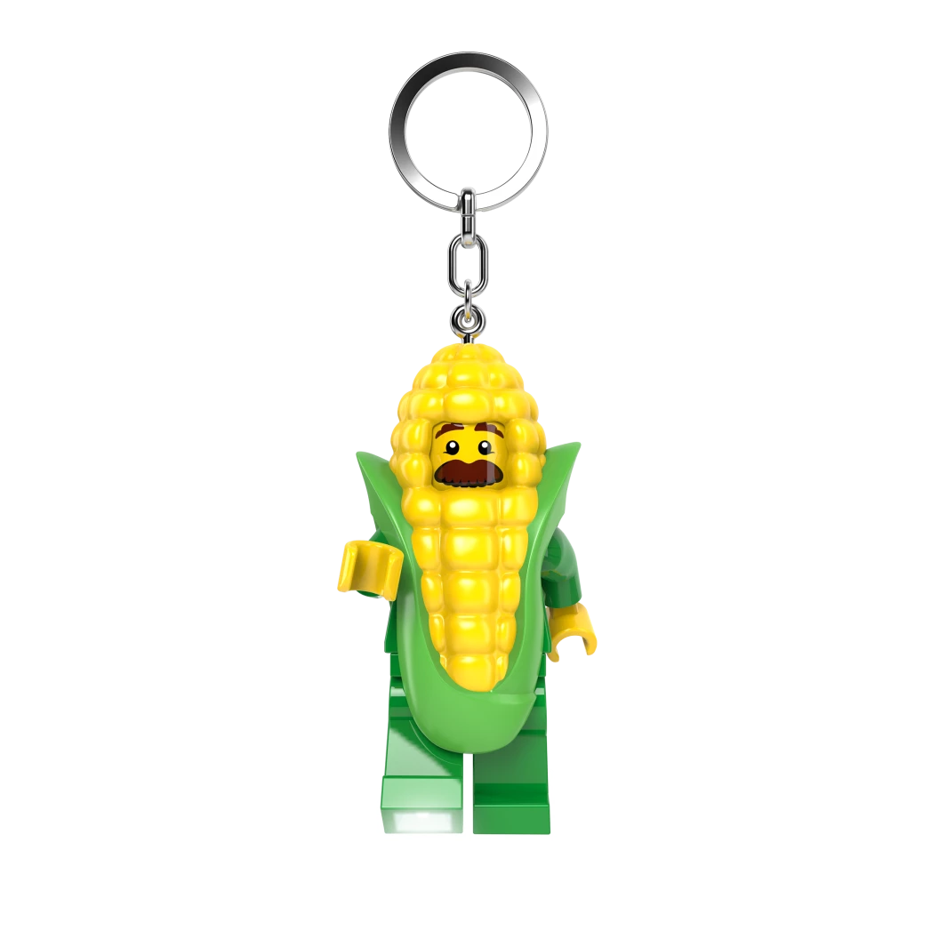 Maïskolfman sleutellampje