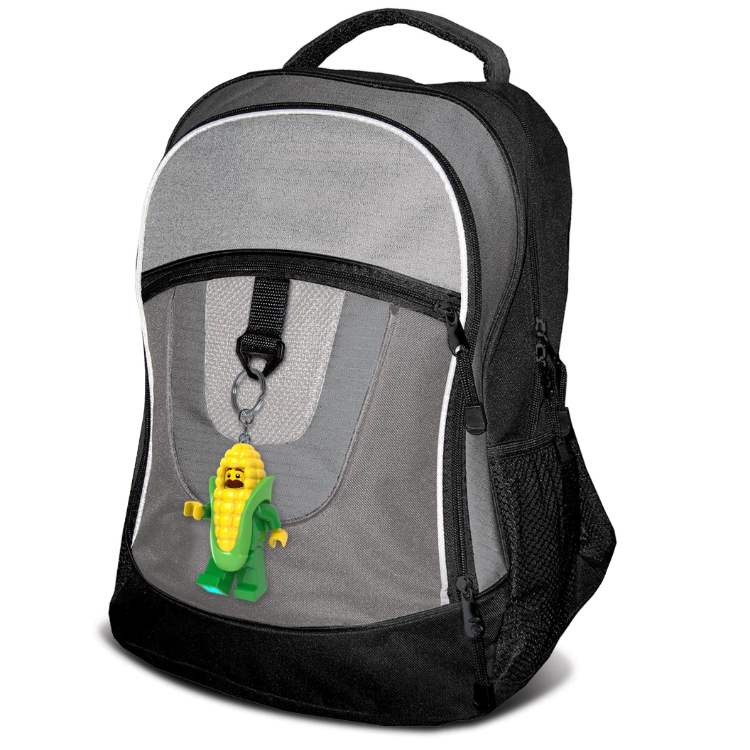 Maïskolfman sleutellampje