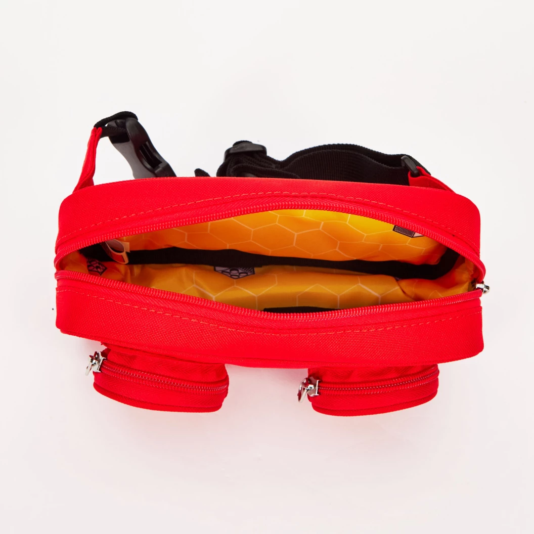 Heuptasje in de vorm van een steen - rood