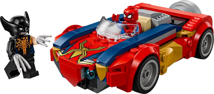 Spider-Man auto vs. Venomized Wolverine