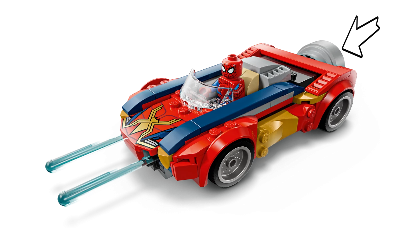 Spider-Man auto vs. Venomized Wolverine