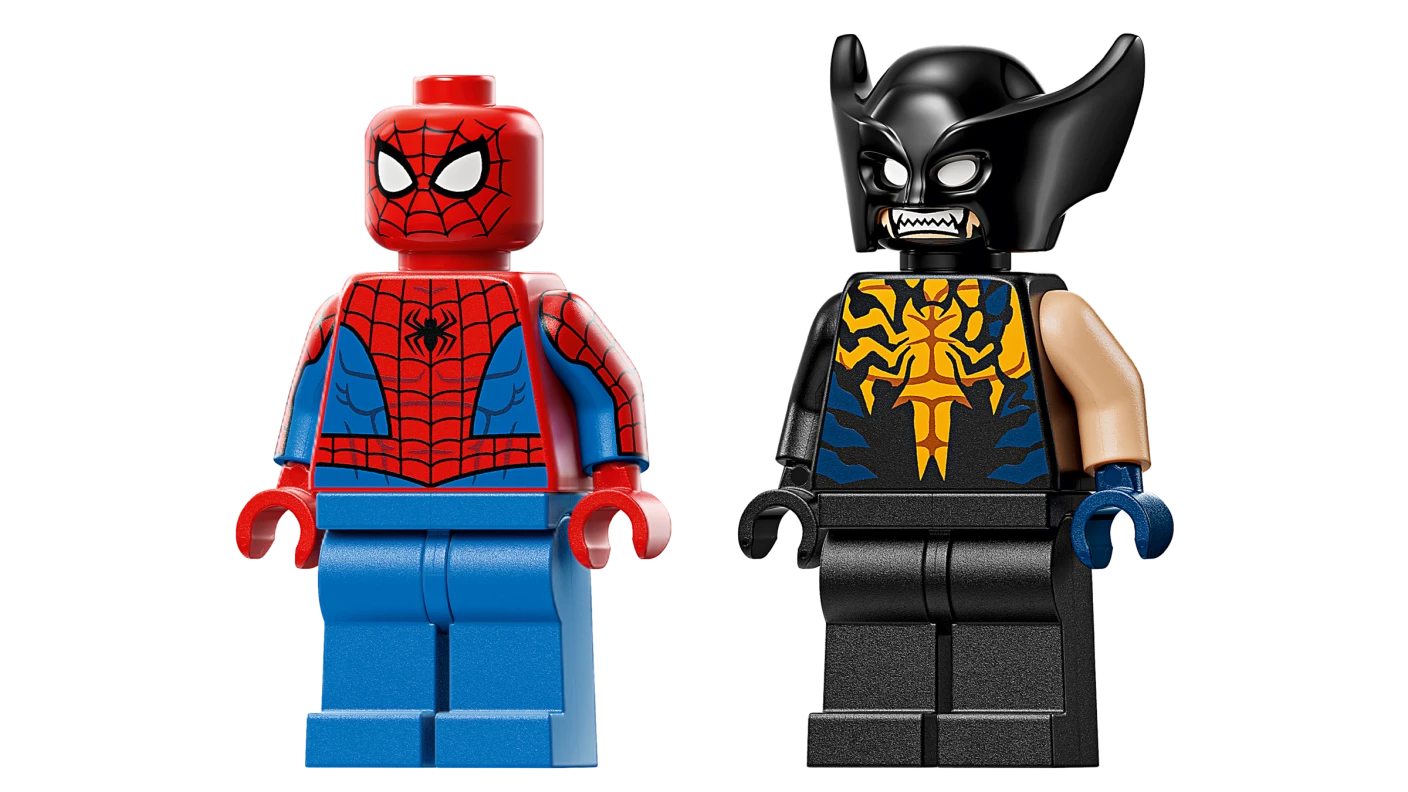 Spider-Man auto vs. Venomized Wolverine