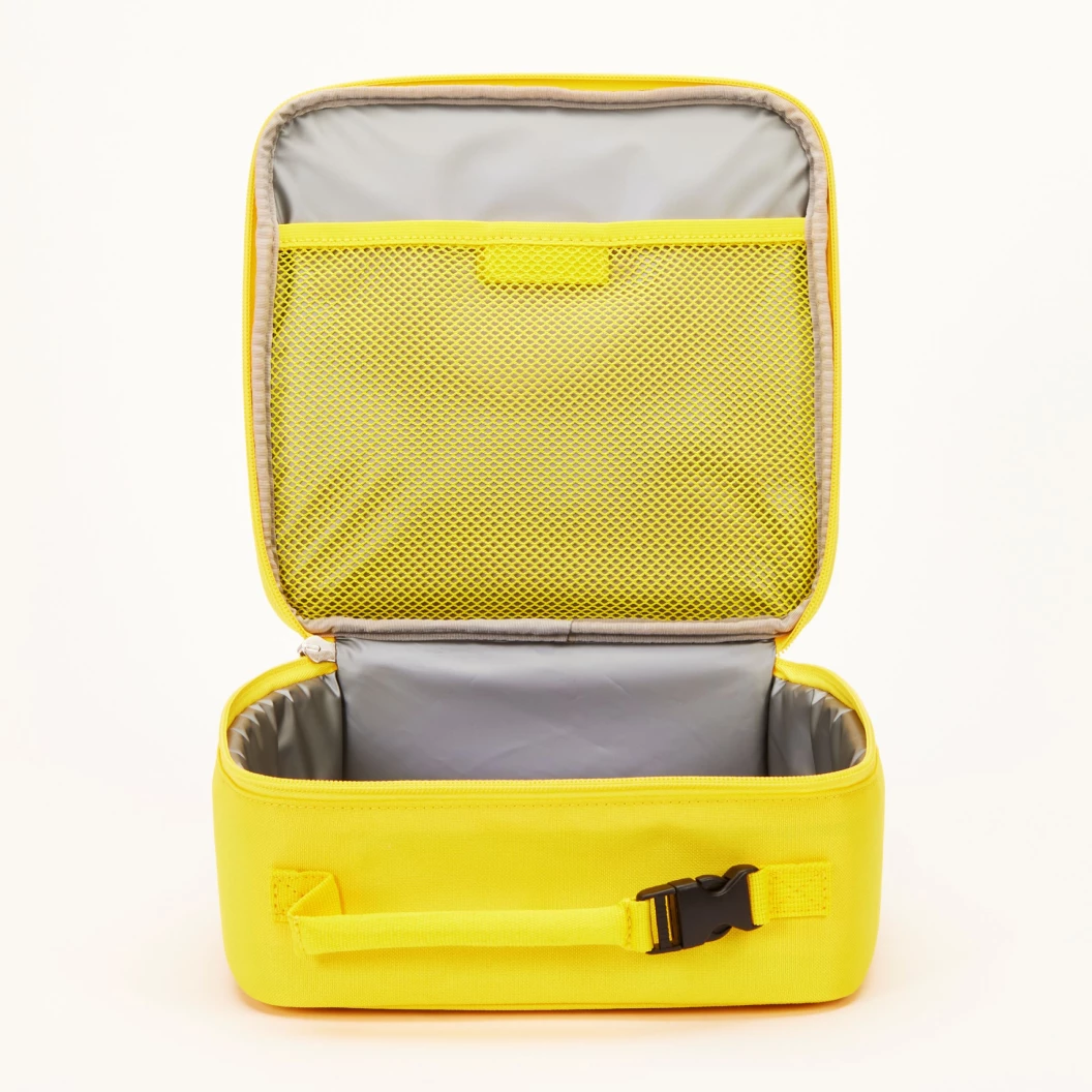 Lunchtas in de vorm van een steen - geel