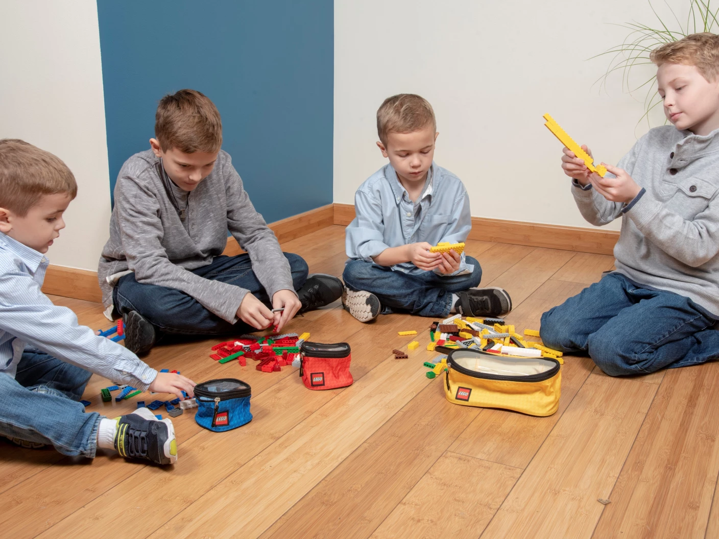 LEGO Opslag Driedelige set opbergkubussen