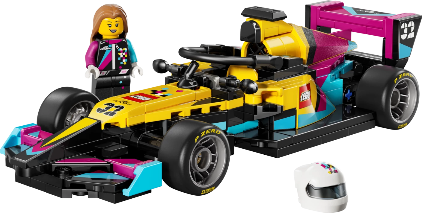 F1 ACADEMY LEGO racewagen