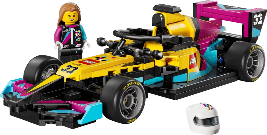 F1 ACADEMY LEGO racewagen