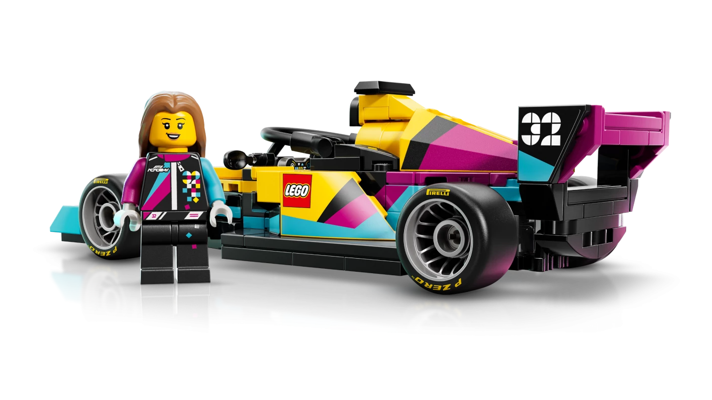 F1 ACADEMY LEGO racewagen