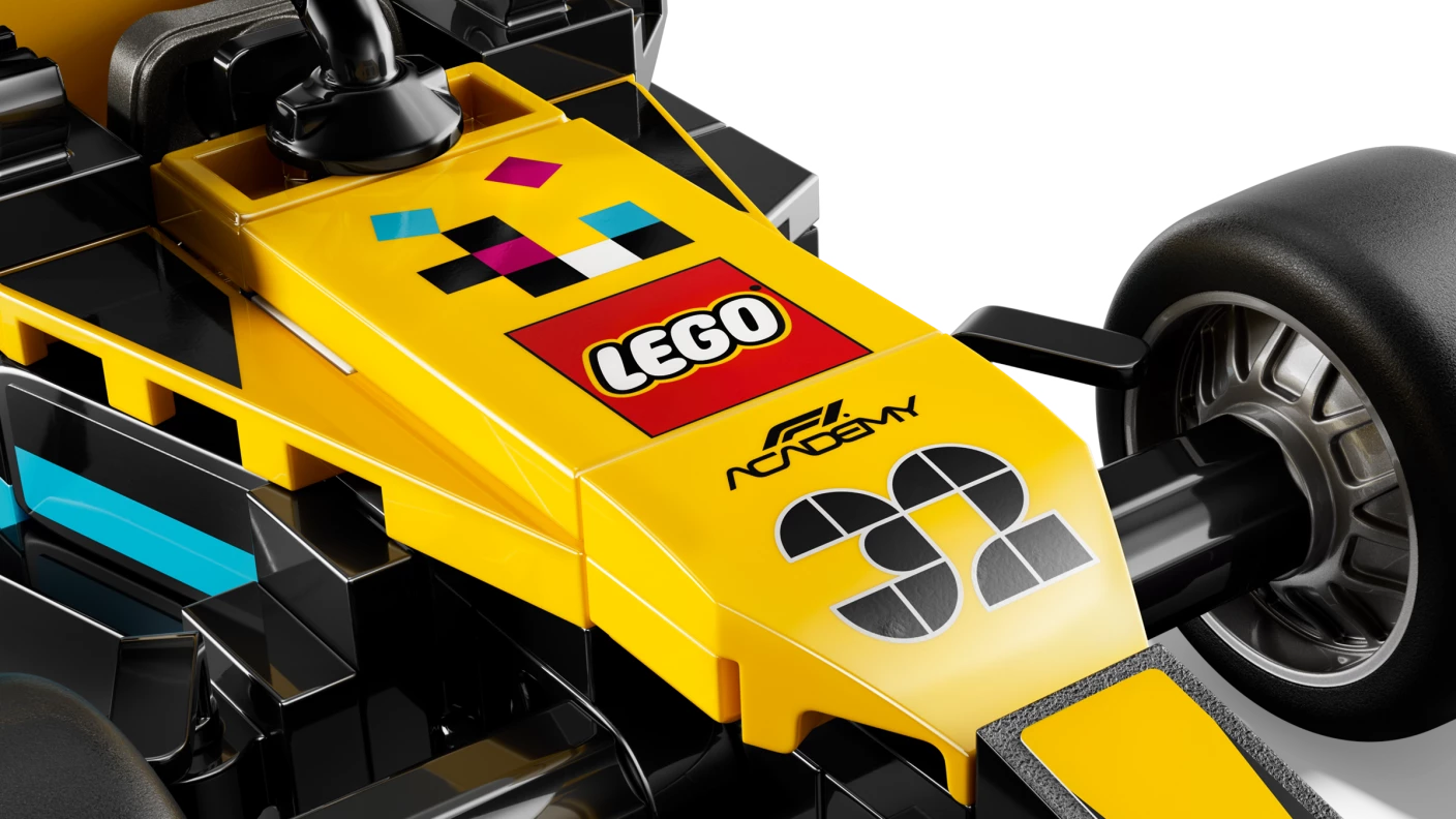 F1 ACADEMY LEGO racewagen