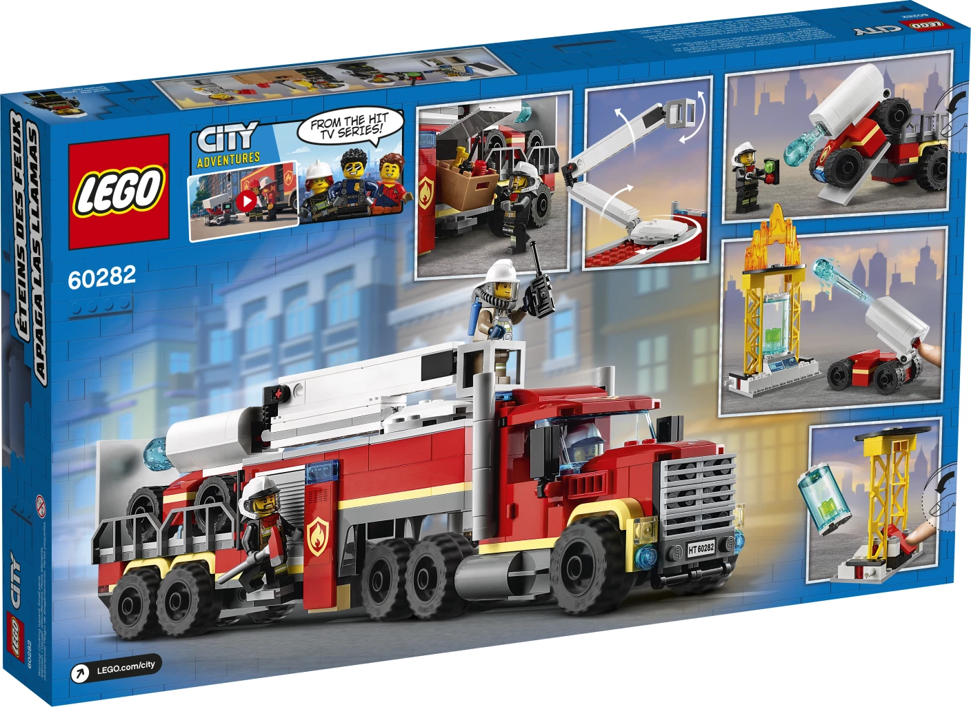Grote ladderwagen