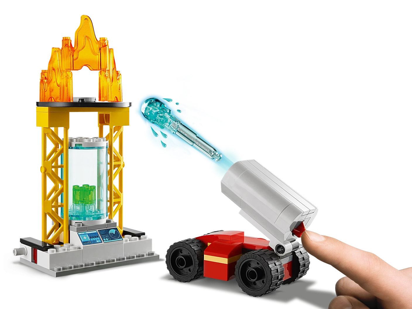 Grote ladderwagen