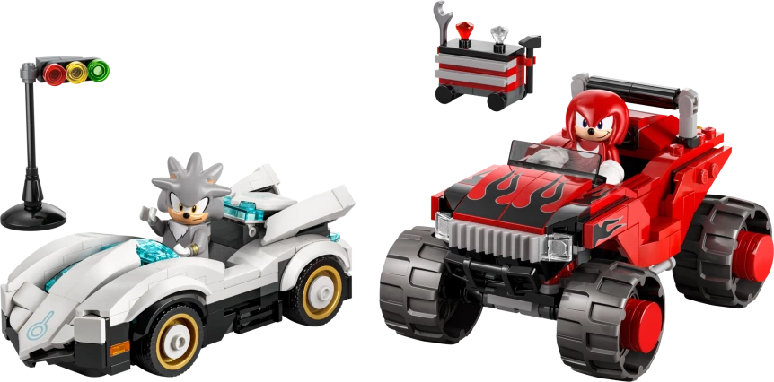 Silvers auto vs. Knuckles' monstertruck