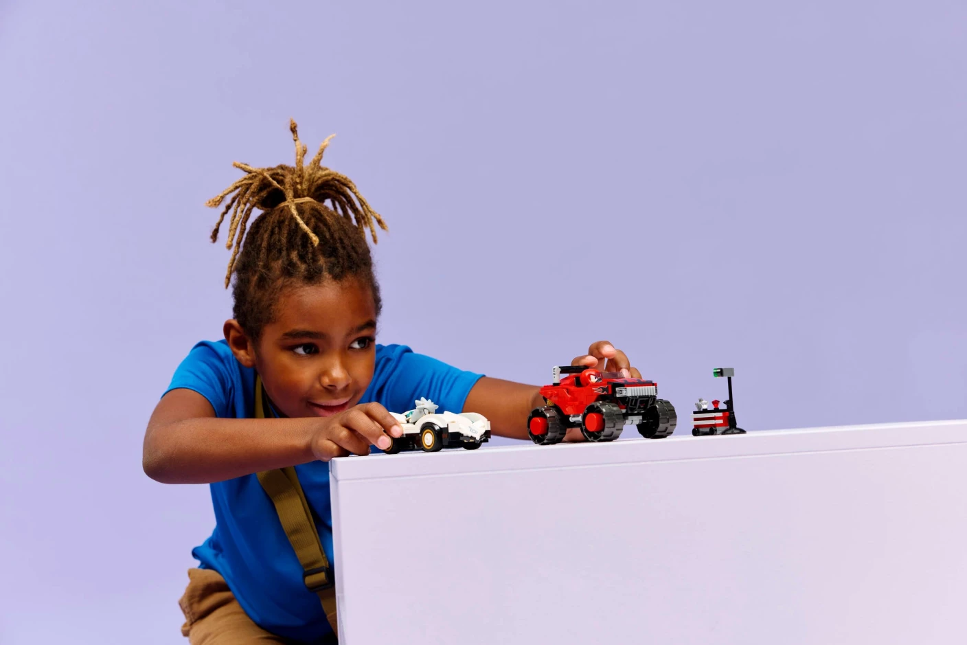 Silvers auto vs. Knuckles' monstertruck