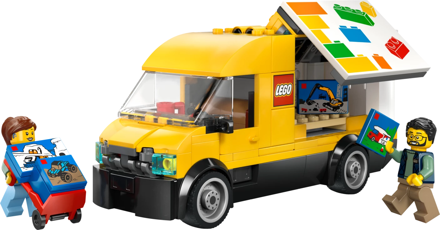 De LEGO bestelwagen