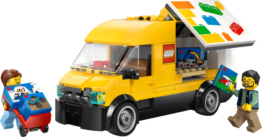 De LEGO bestelwagen
