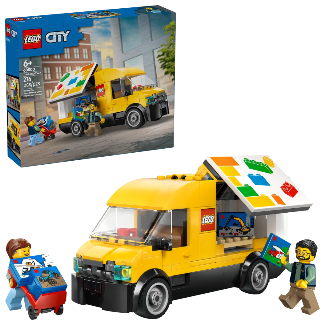 De LEGO bestelwagen