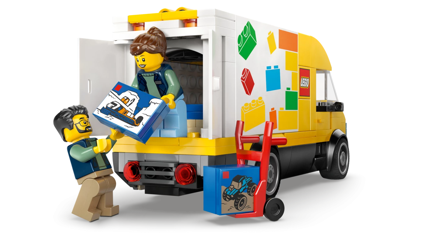 De LEGO bestelwagen