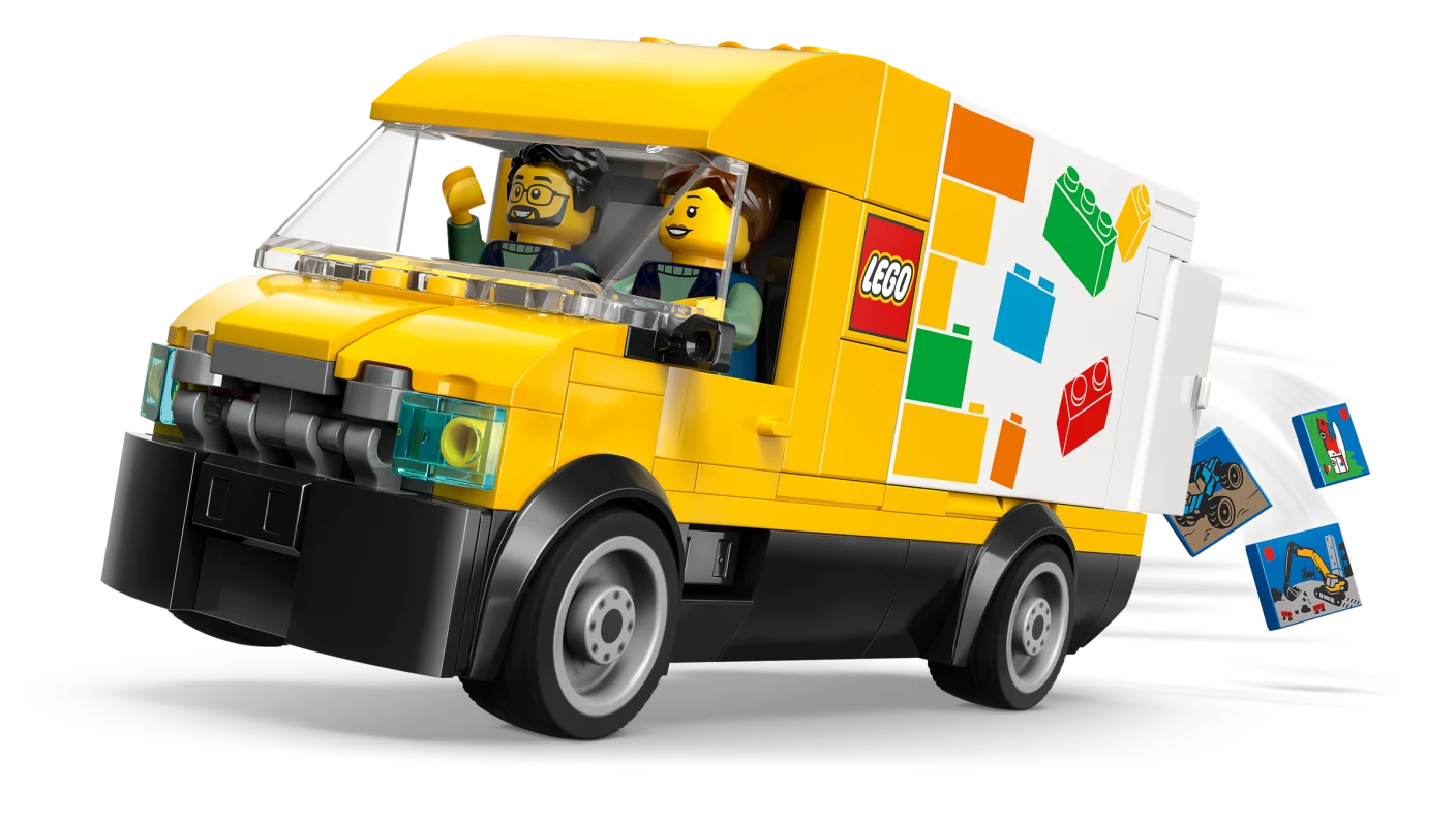 De LEGO bestelwagen