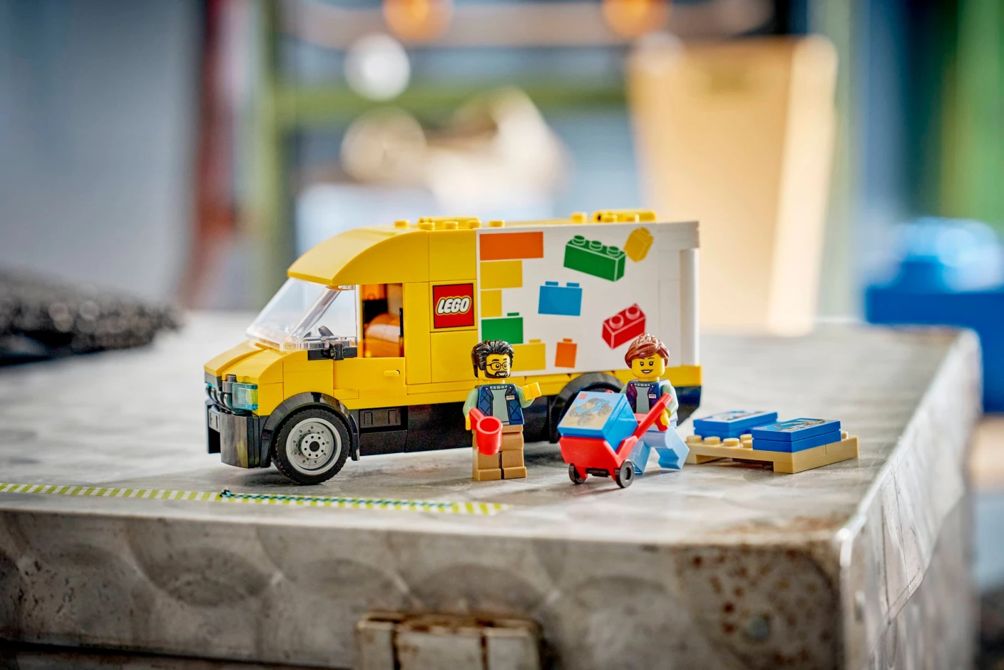 De LEGO bestelwagen