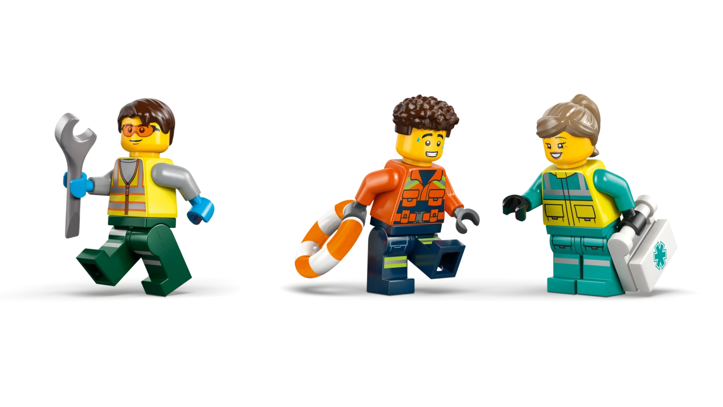 Vliegtuig, servicewagen en hovercraft remix