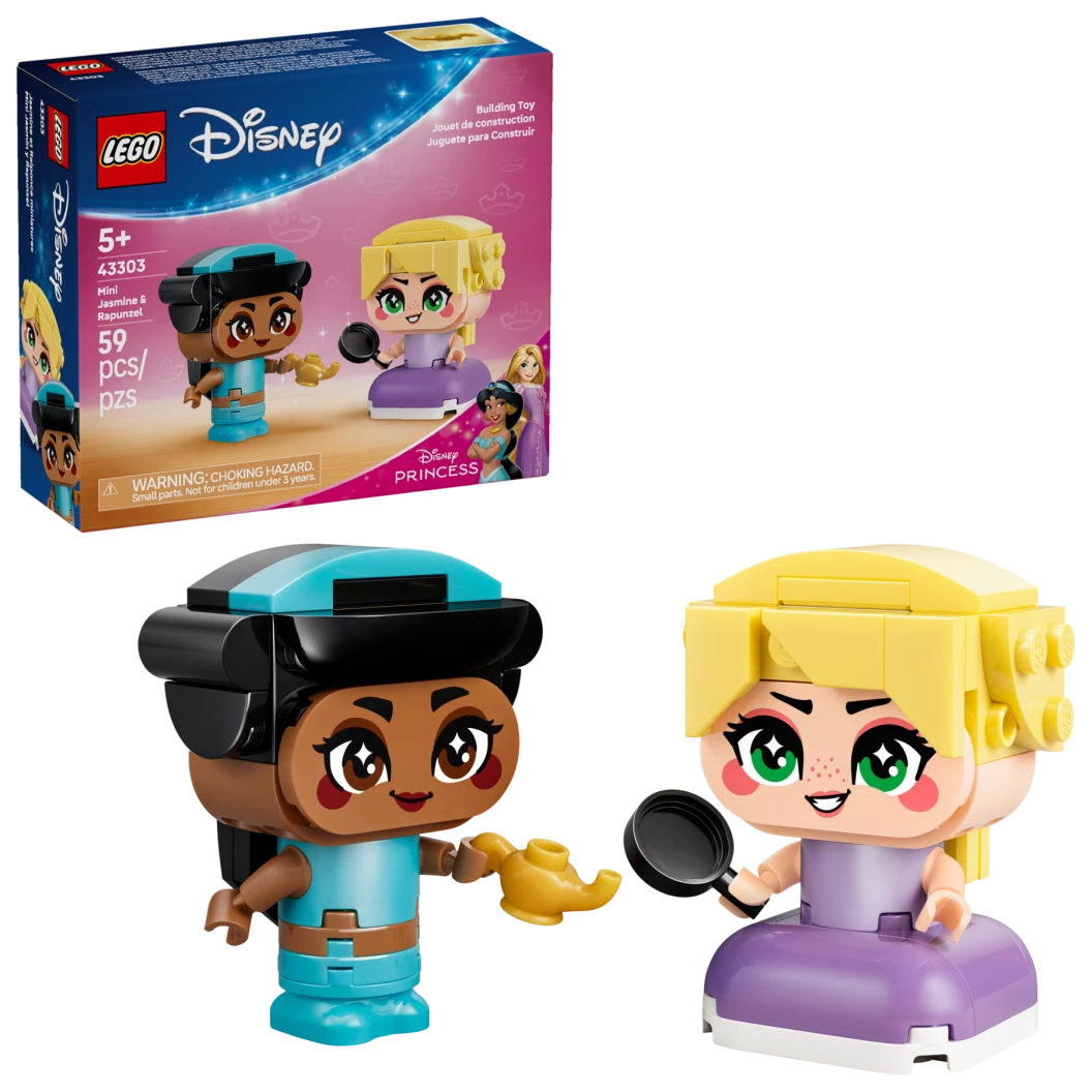 Mini Jasmine en Rapunzel