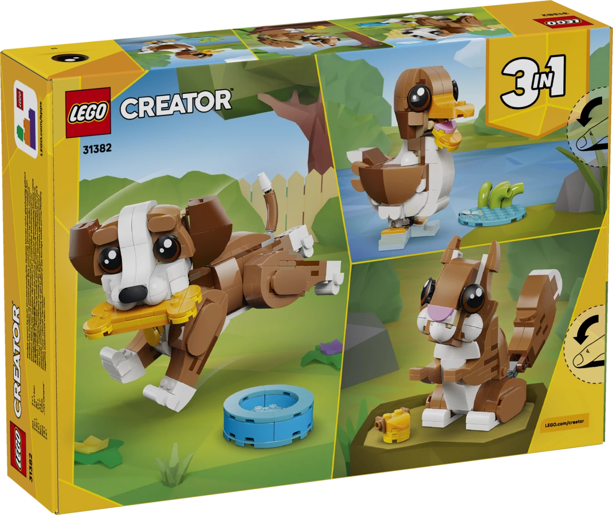 Schattige dieren: speelse puppy