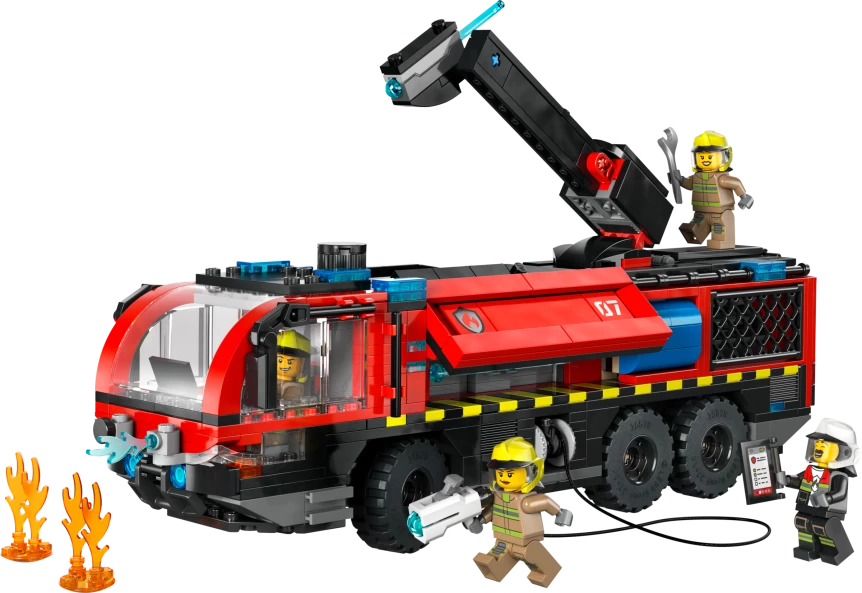 Luchthaven brandweertruck