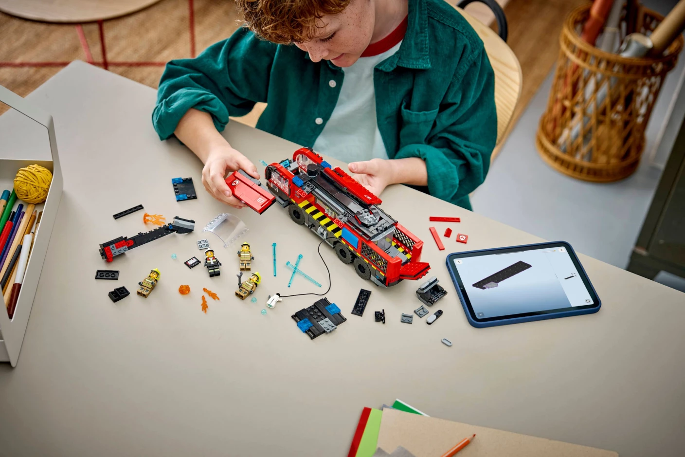 Luchthaven brandweertruck