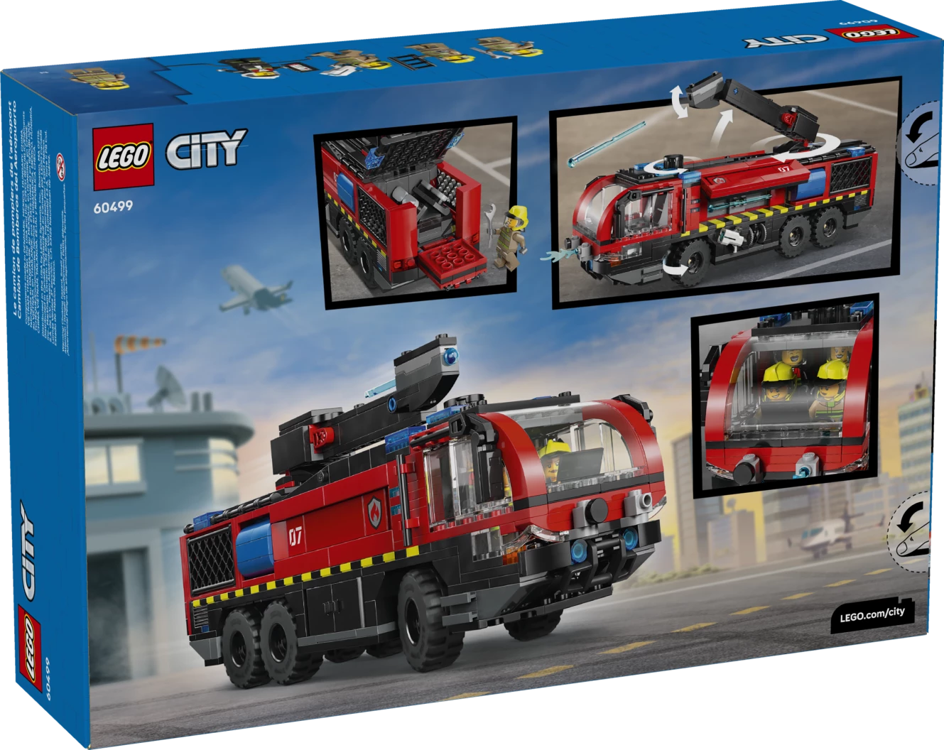 Luchthaven brandweertruck