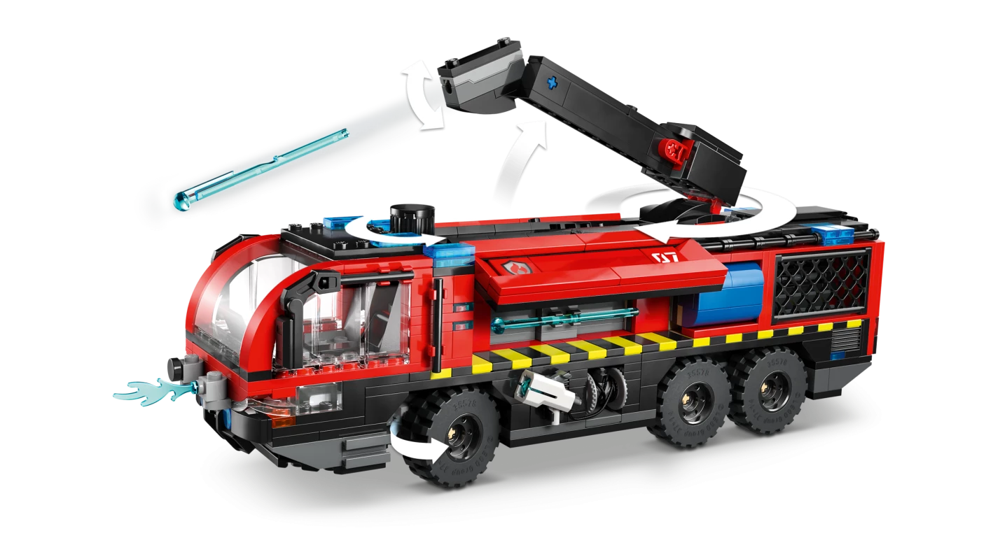 Luchthaven brandweertruck