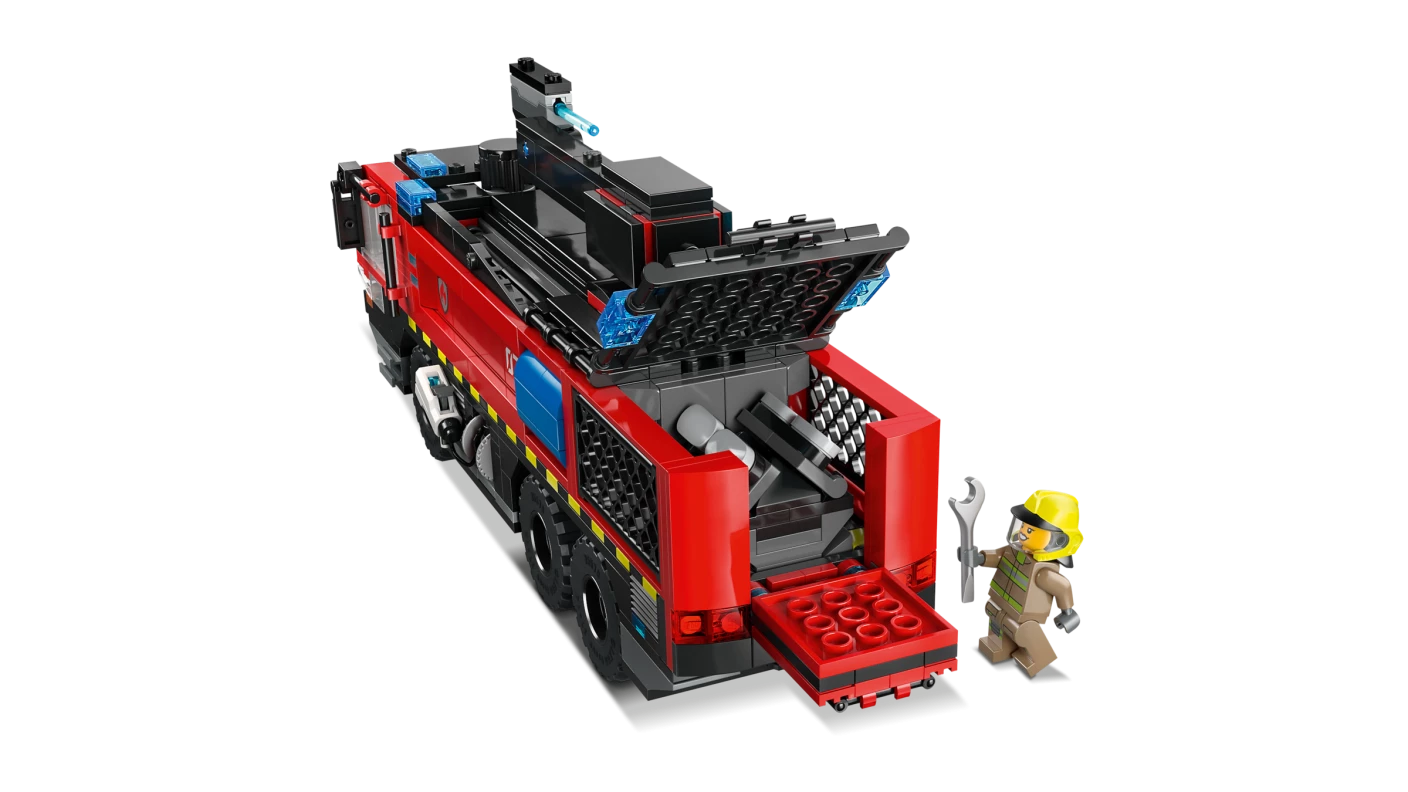 Luchthaven brandweertruck