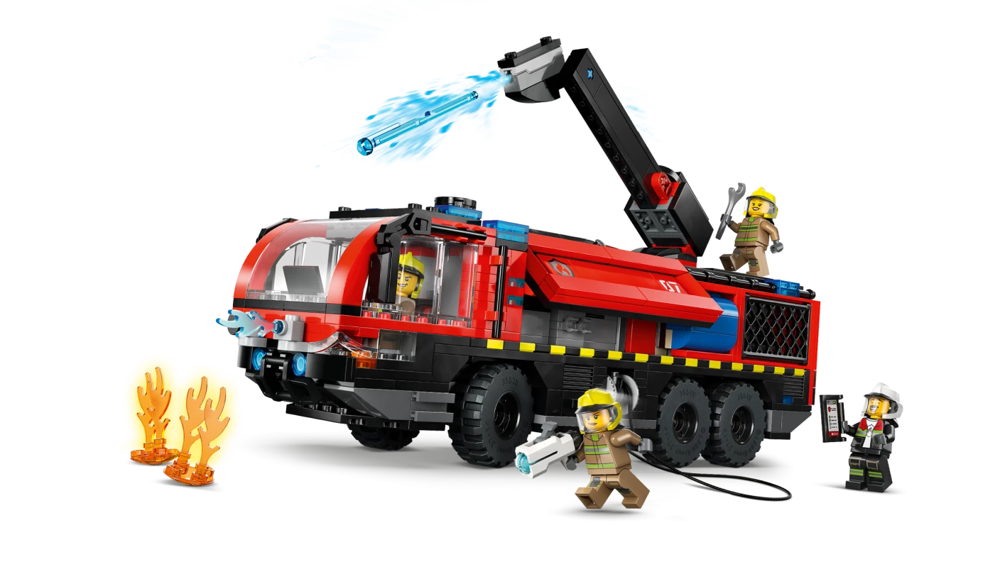 Luchthaven brandweertruck