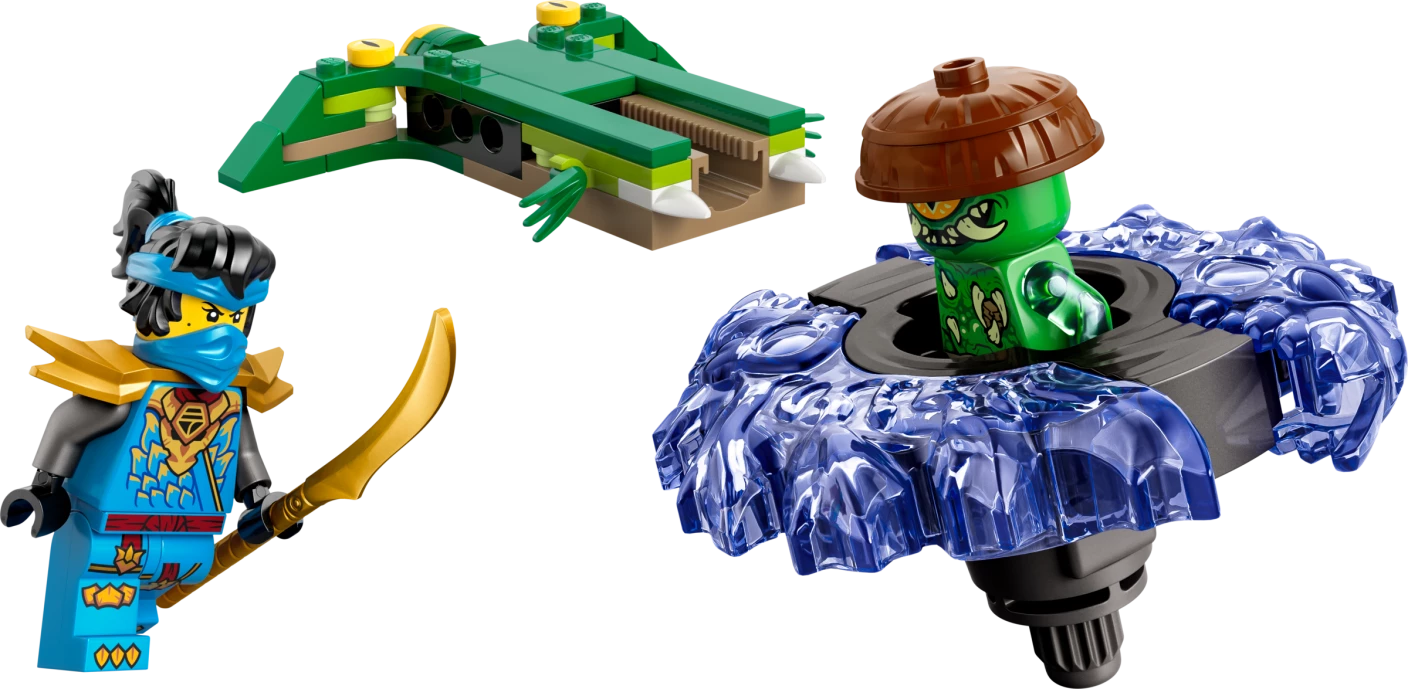 Nya vs. mutatiemonster in spinner