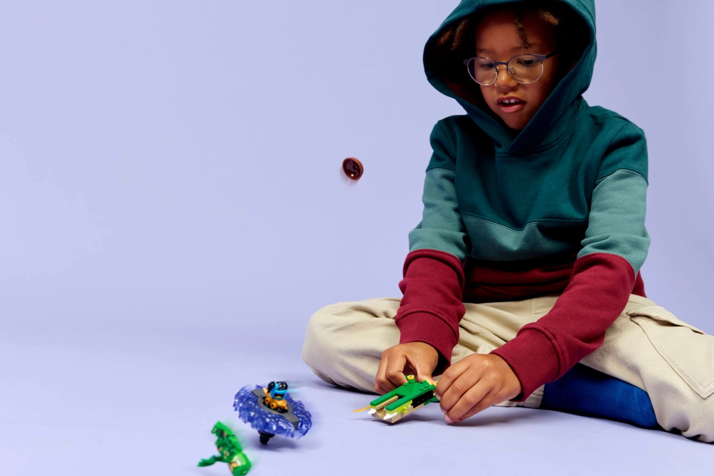 Nya vs. mutatiemonster in spinner