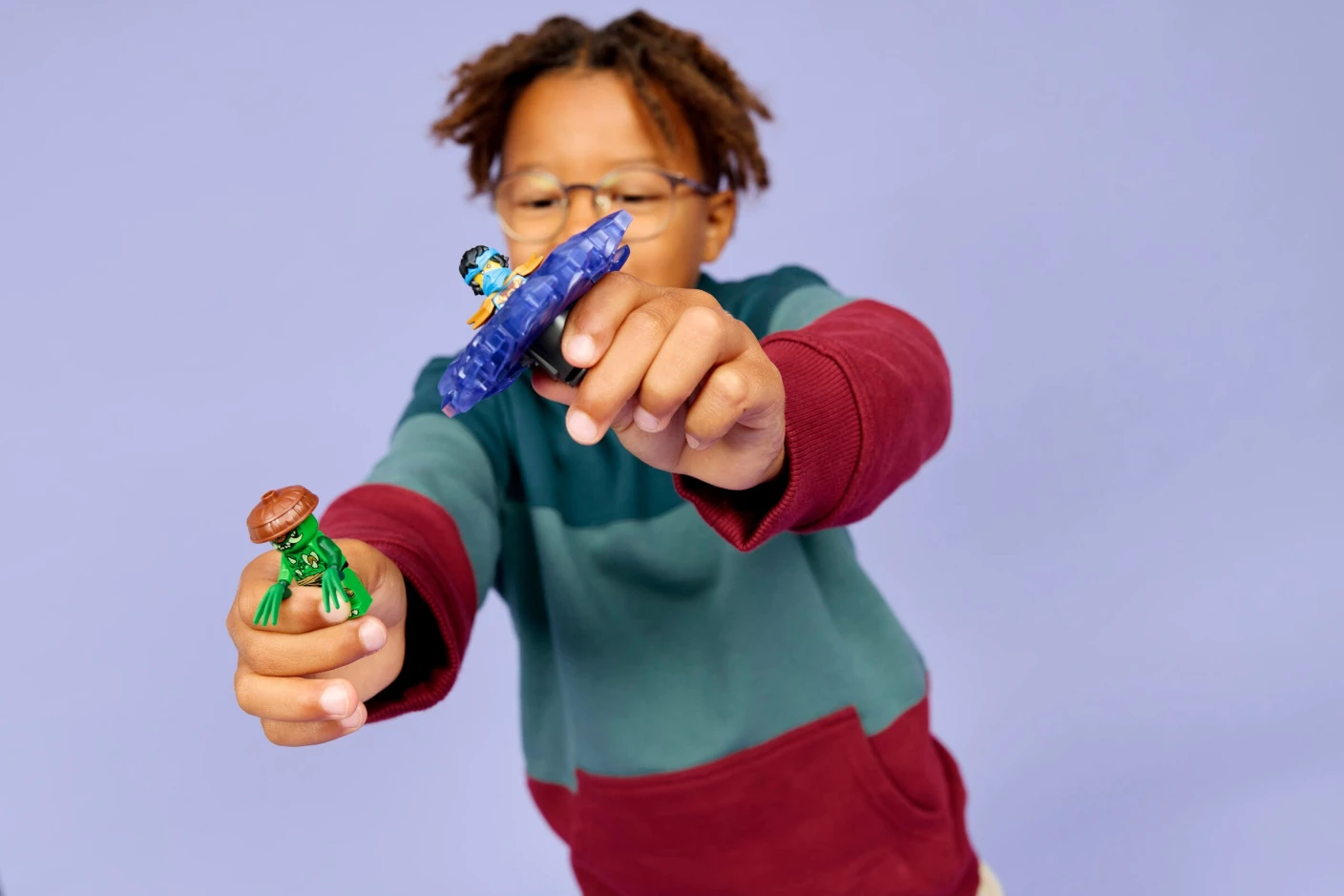 Nya vs. mutatiemonster in spinner